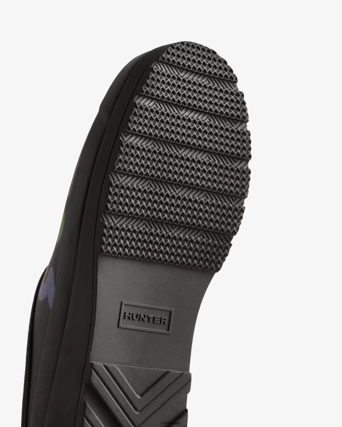 Z2JR8R116 Hunter نحيف تلعب قباقيب طباعة زهرة البوب