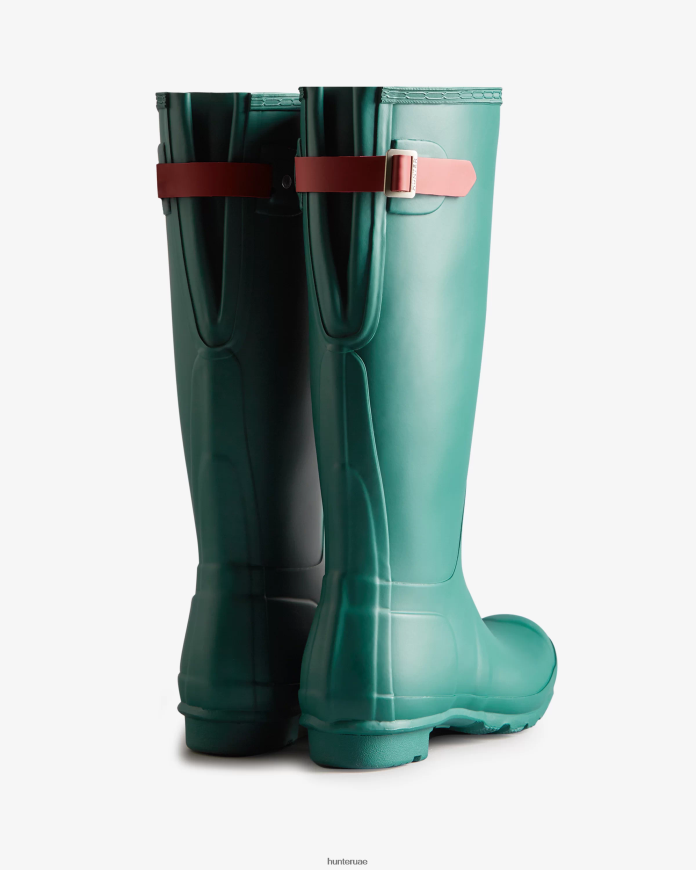 Z2JR8R225 Hunter نحيف أحذية المطر طويلة الظهر قابلة للتعديل