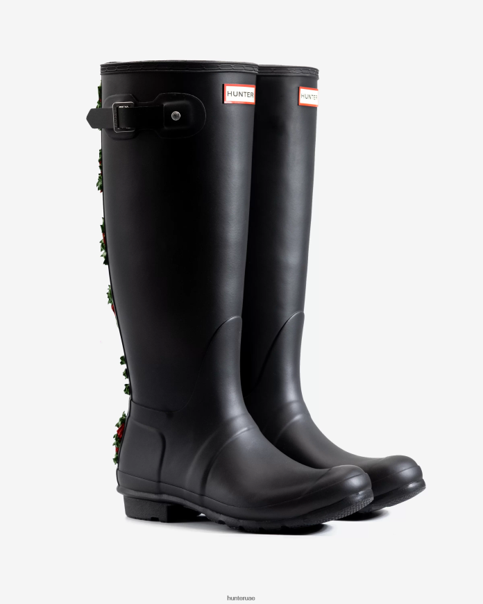 Z2JR8R230 Hunter نحيف أحذية المطر الطويلة من Club Bum Backstrap