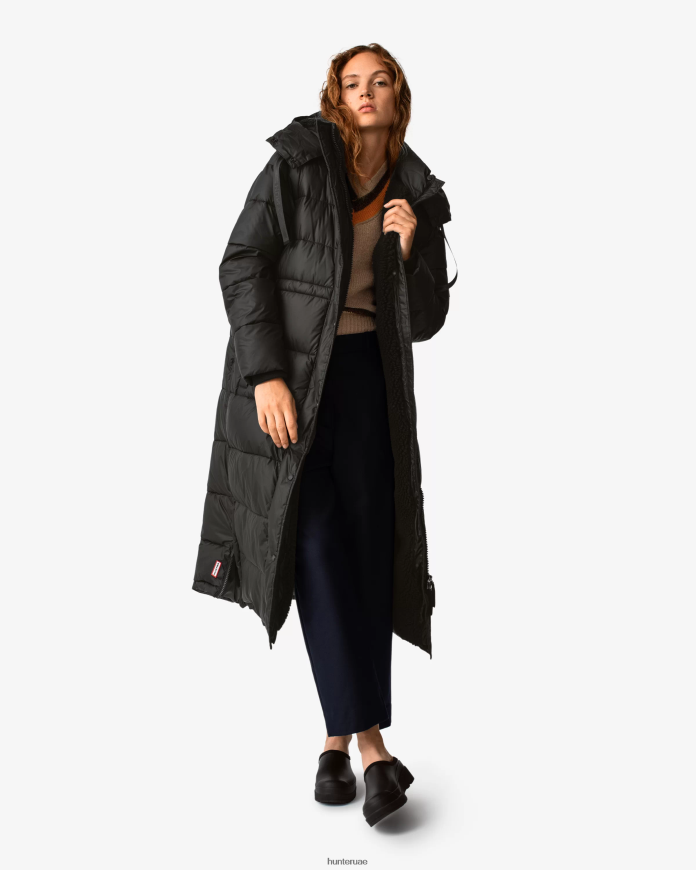 Z2JR8R341 Hunter نحيف معطف منتفخ طويل معزول