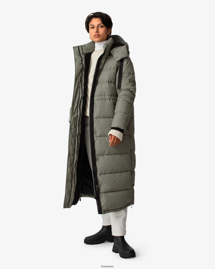 Z2JR8R364 Hunter نحيف معطف منتفخ طويل معزول