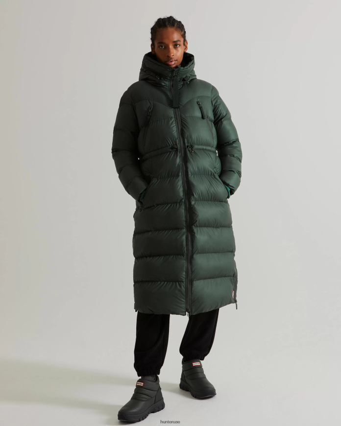 Z2JR8R369 Hunter نحيف معطف طويل منتفخ مطاطي معزول