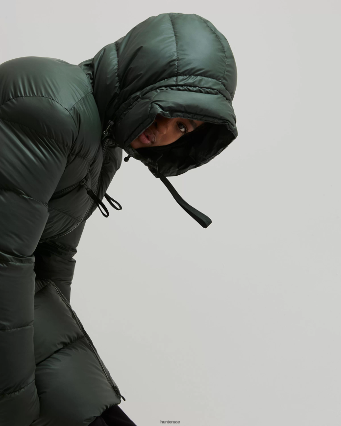 Z2JR8R369 Hunter نحيف معطف طويل منتفخ مطاطي معزول