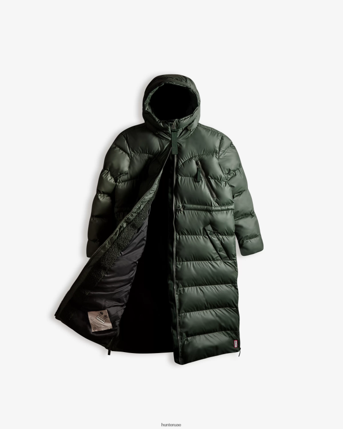 Z2JR8R369 Hunter نحيف معطف طويل منتفخ مطاطي معزول