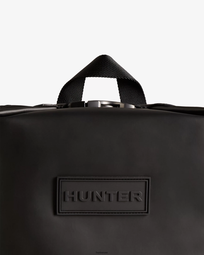 Z2JR8R426 Hunter رجال حقيبة ظهر بمشبك علوي - جلد مطاطي