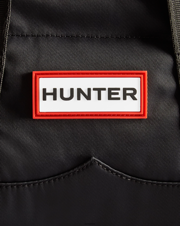 Z2JR8R461 Hunter رجال حقيبة يد صغيرة من النايلون بمشبك علوي
