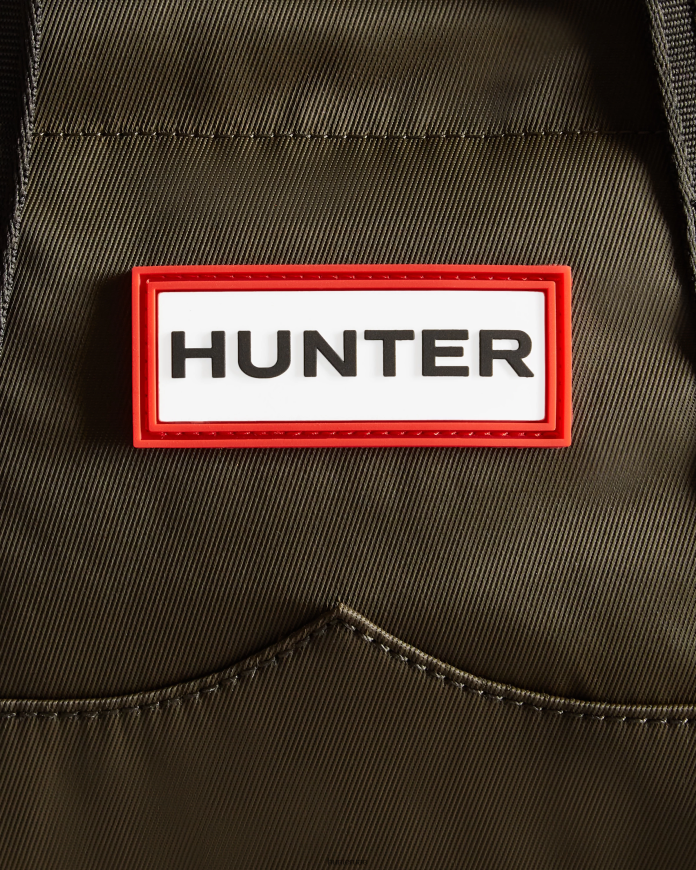 Z2JR8R462 Hunter رجال حقيبة يد صغيرة من النايلون بمشبك علوي