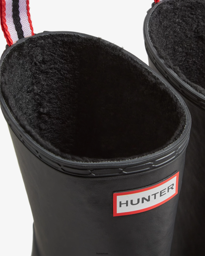 Z2JR8R514 Hunter رجال لعب أحذية المطر النباتية المعزولة متوسطة الارتفاع