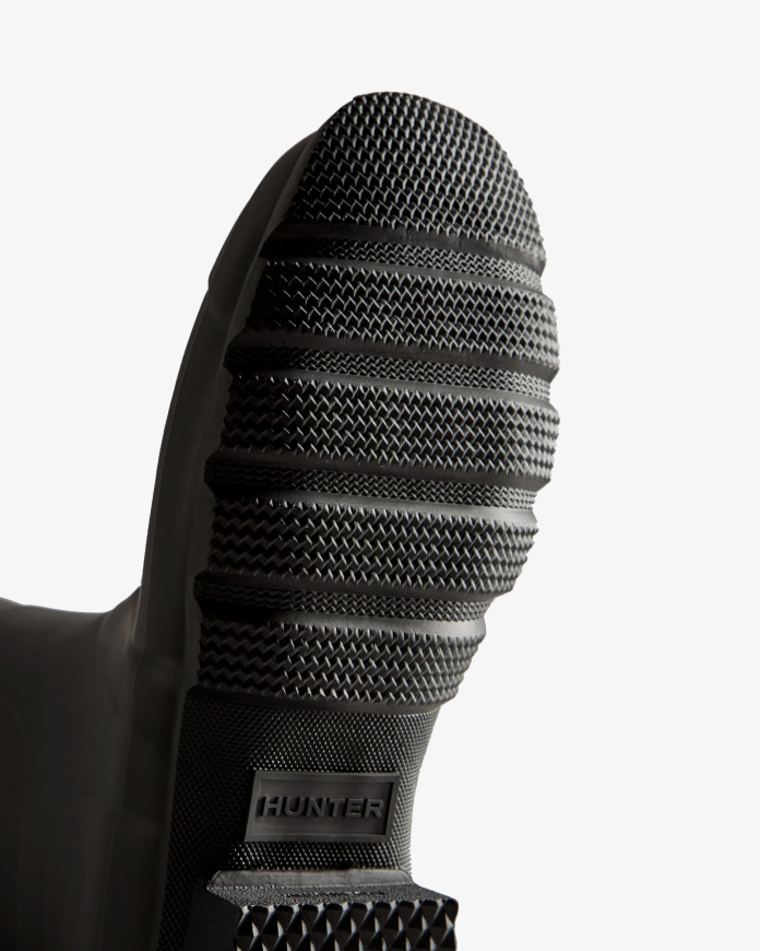 Z2JR8R549 Hunter رجال حذاء مطر قصير بشعار خلفي ثلاثي الألوان