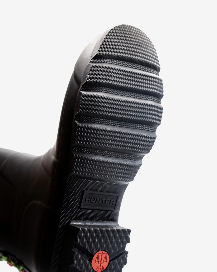 Z2JR8R560 Hunter رجال أحذية المطر الطويلة من Club Bum Backstrap